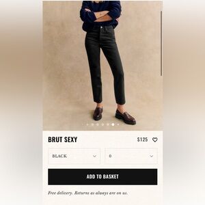 Sezane brut denim